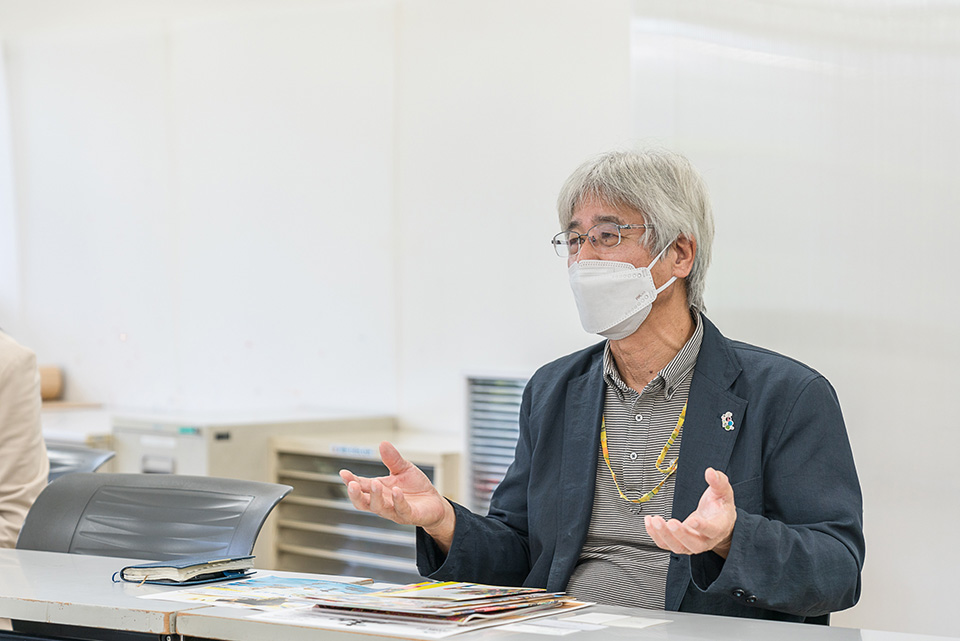 【写真】話をする土屋明之さん